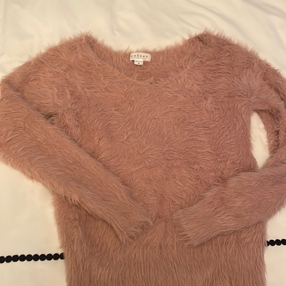 Pink Velvet sweater